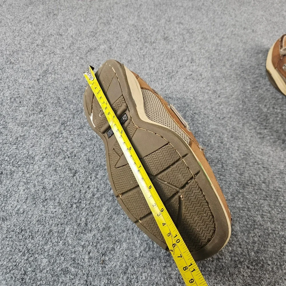 Sperry Top-Sider Mens Billfish Boat Shoes Tan Leather Mesh Loafers 0799023